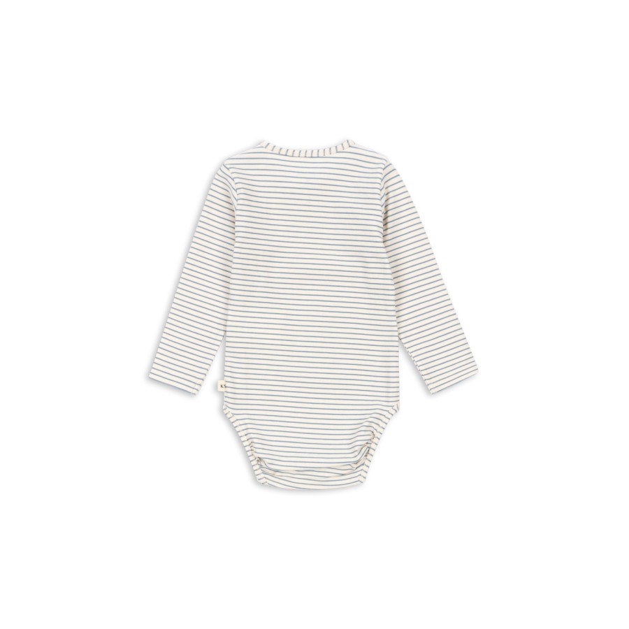 Konges Sløjd - Body - Basic - Stripe Bluie - Billede 2