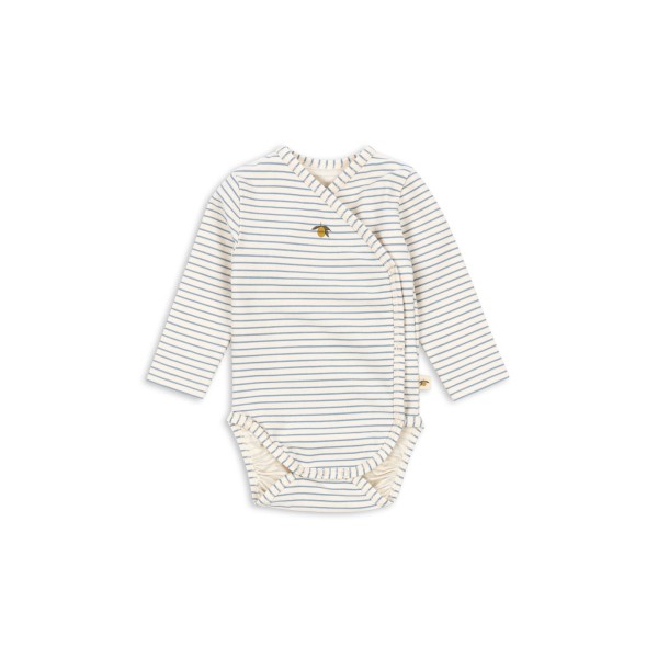 Konges Sløjd - Slå-om-body - Basic - Stripe Bluie