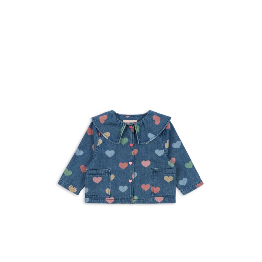Konges Sløjd - Denim Overskjorte - Magot - Bon Coeur Coloré