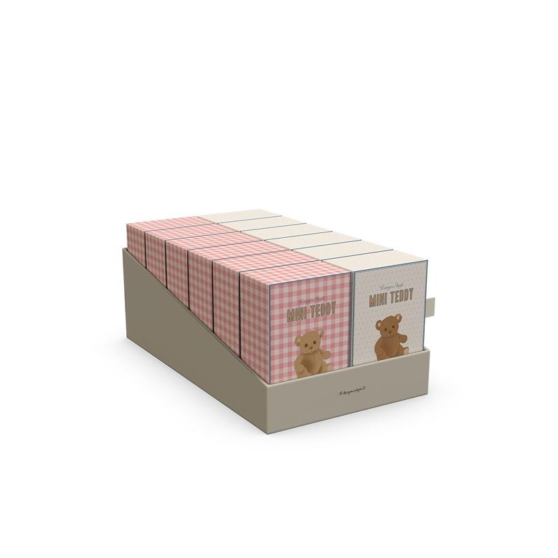 Konges Sløjd - Tiny Teddy i æske - Milo - Multi - Billede 3