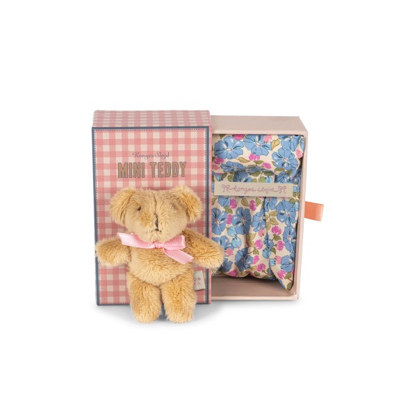 Konges Sløjd - Tiny Teddy i æske - Elise - Multi