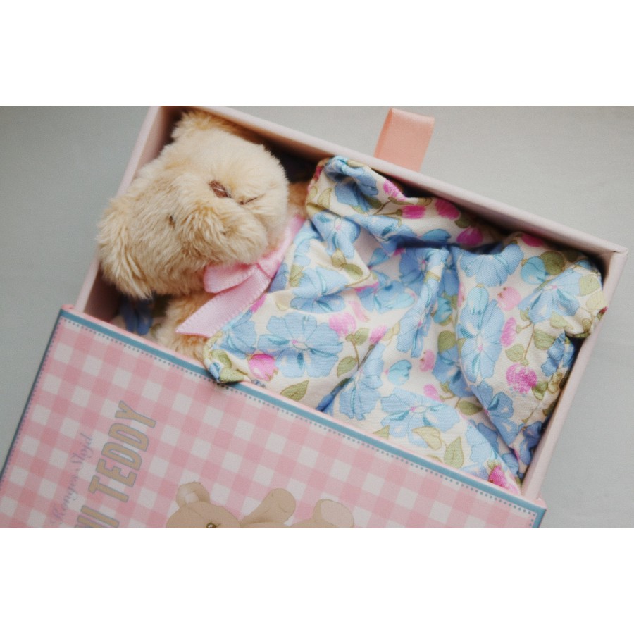 Konges Sløjd - Tiny Teddy i æske - Elise - Multi - Billede 2
