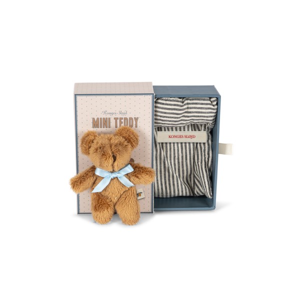 Konges Sløjd - Tiny Teddy i æske - Milo - Multi