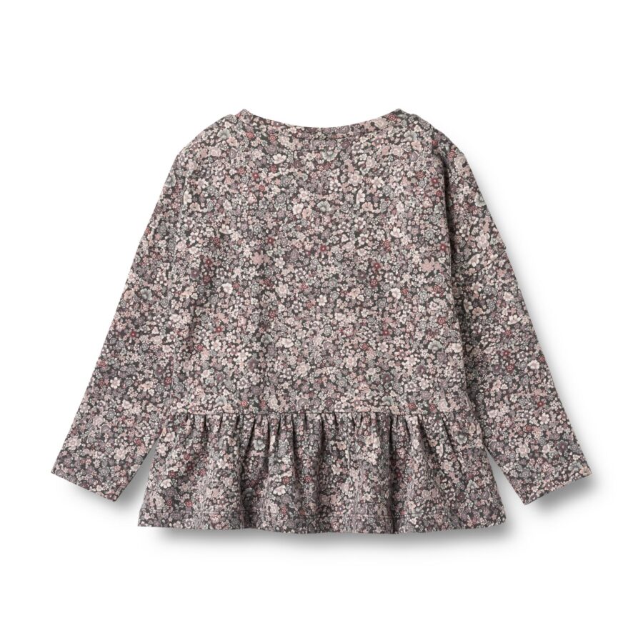Wheat - Bluse - Carolina - Purple Stone Flowers - Billede 4