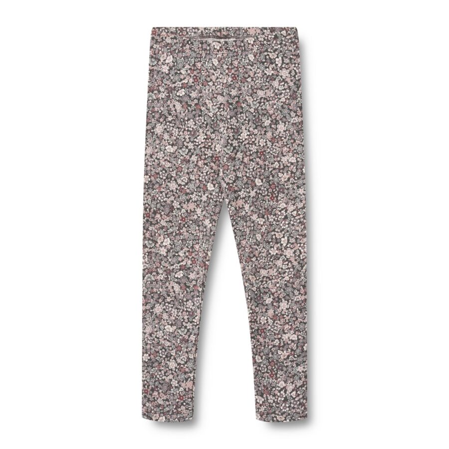 Wheat - Leggings - Jules - Purple Stone Flowers