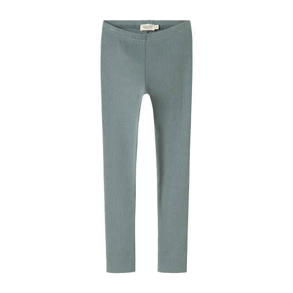 Marmar Copenhagen - Leggings - Modal Rib - Dusty Green