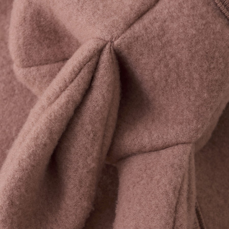 Huttelihut - Fleece Køredragt m. kaninører - Uld - Burlwood - Billede 2