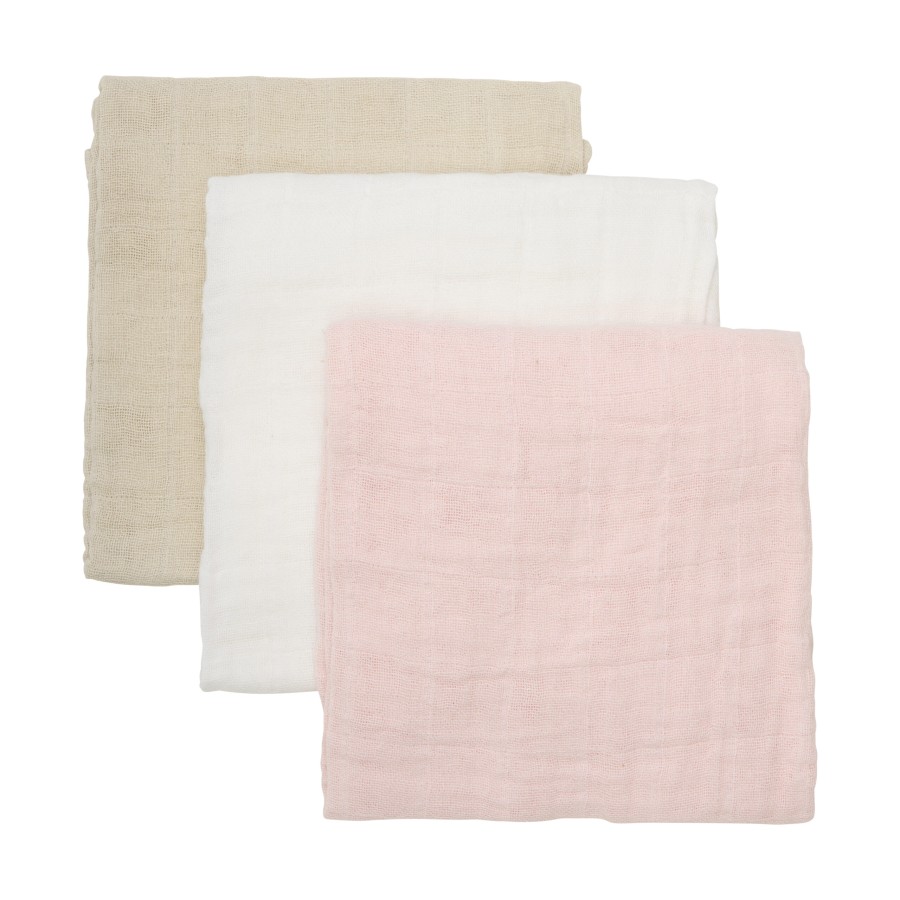 Pippi - 3-pak - Stofbleer - Rose 5312 - Billede 2