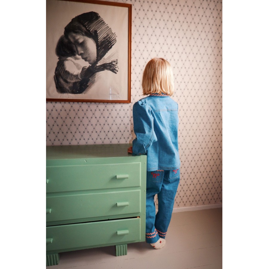 Flöss - Denim Buks - Hazel - Mid Blue Rinse - Billede 3