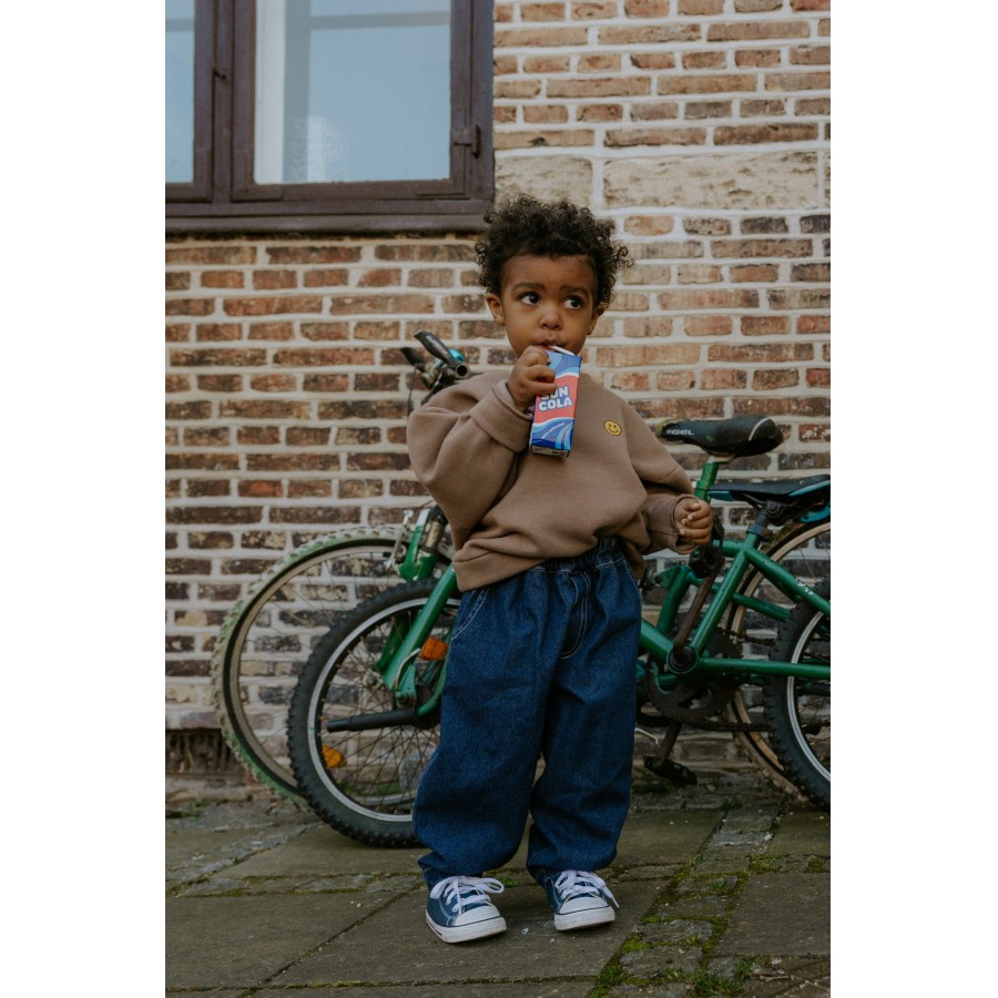 FLIINK - Sweatshirt - Alvin Smiley - Pine Bark - Billede 5