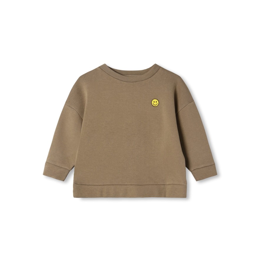 FLIINK - Sweatshirt - Alvin Smiley - Pine Bark - Billede 7