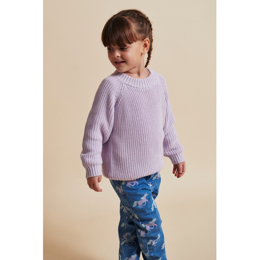 Copenhagen Colors - Strik bluse - Lavender