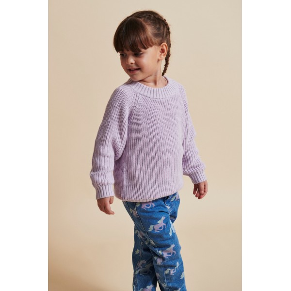 Copenhagen Colors - Strik bluse - Lavender