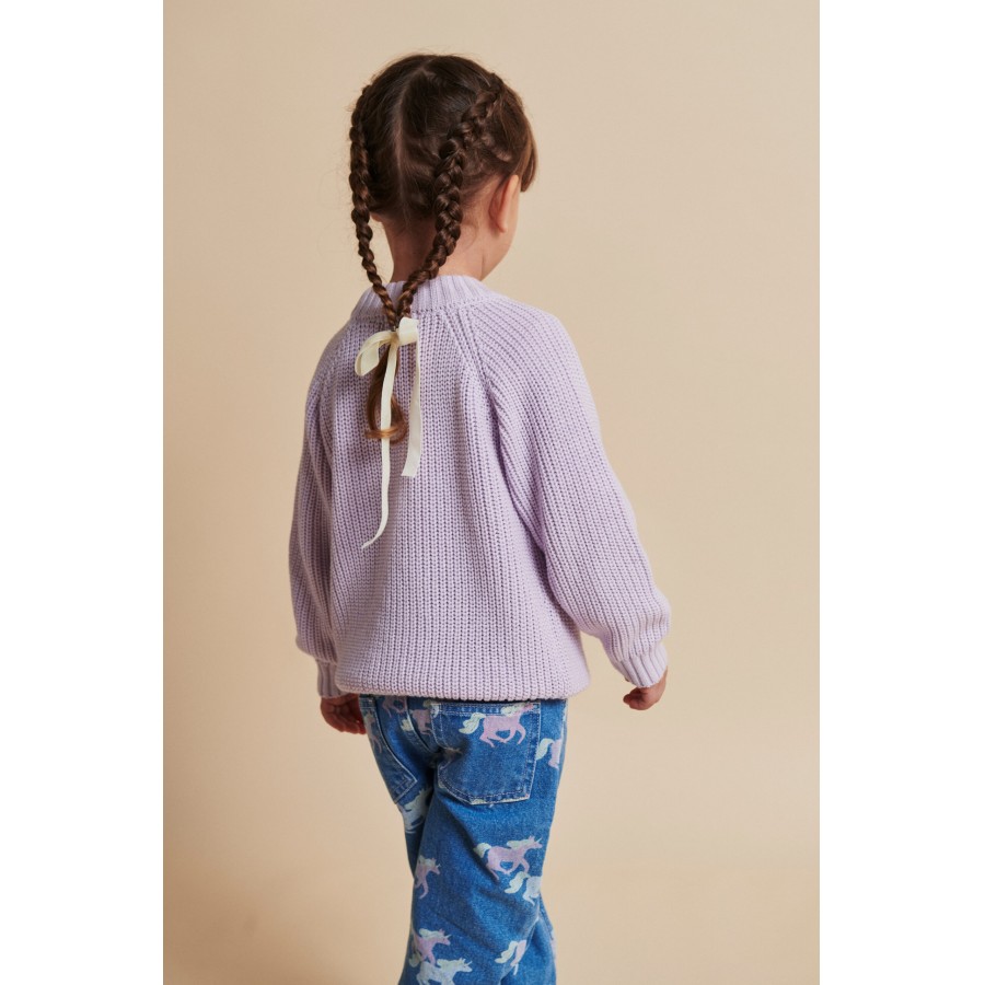 Copenhagen Colors - Strik bluse - Lavender - Billede 2
