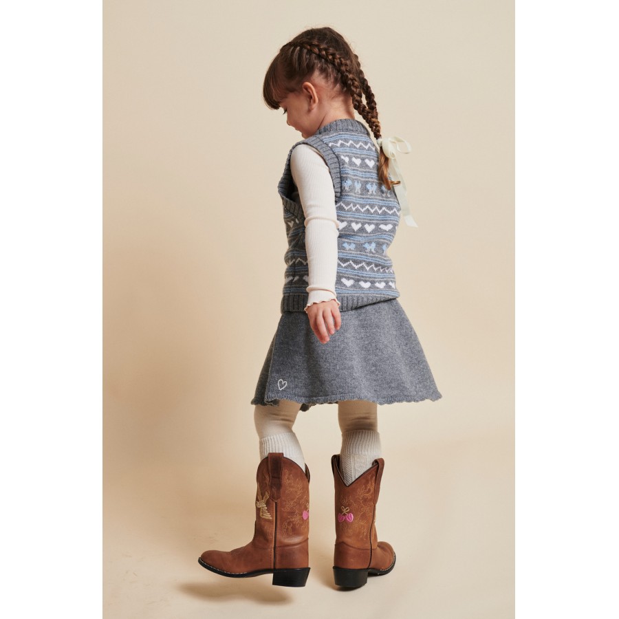 Copenhagen Colors x Bootstock - Cowboy støvle - Limited - Cognac Dove - Billede 9