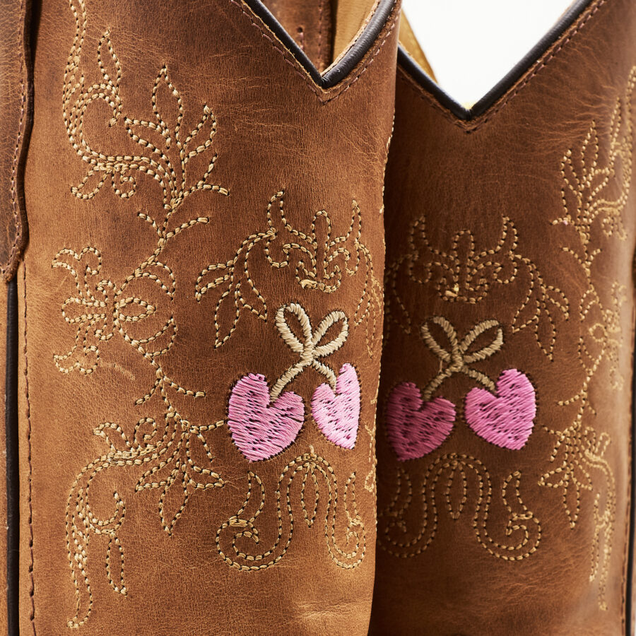 Copenhagen Colors x Bootstock - Cowboy støvle - Limited - Cognac Dove - Billede 3