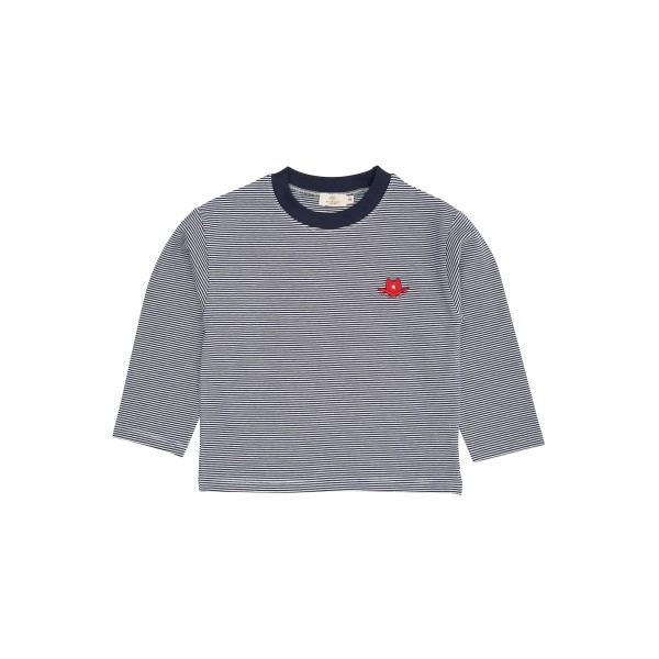Copenhagen Colors - Bluse - Cowboy Hat - Navy Cream Stripe