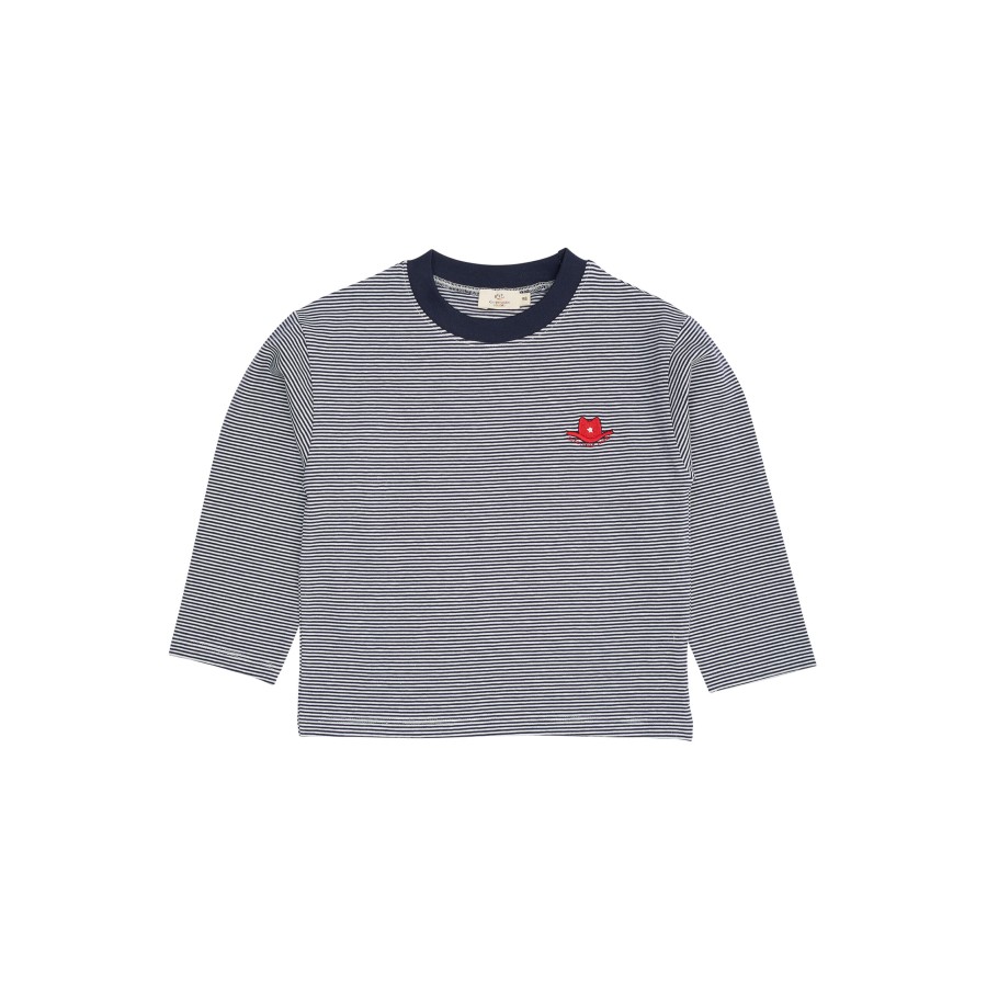 Copenhagen Colors - Bluse - Cowboy Hat - Navy Cream Stripe