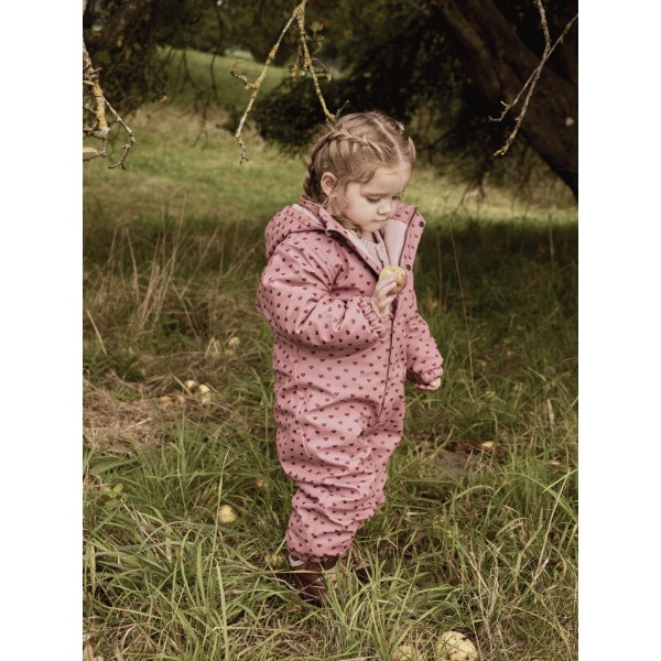 Lil' Atelier - Gummi Flyverdragt - Ladry10 Snowsuit - Withered Rose