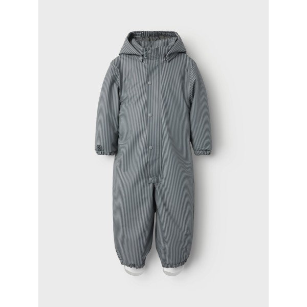Lil' Atelier - Gummi Flyverdragt - Lasnow10 Snowsuit - Ultimate Grey