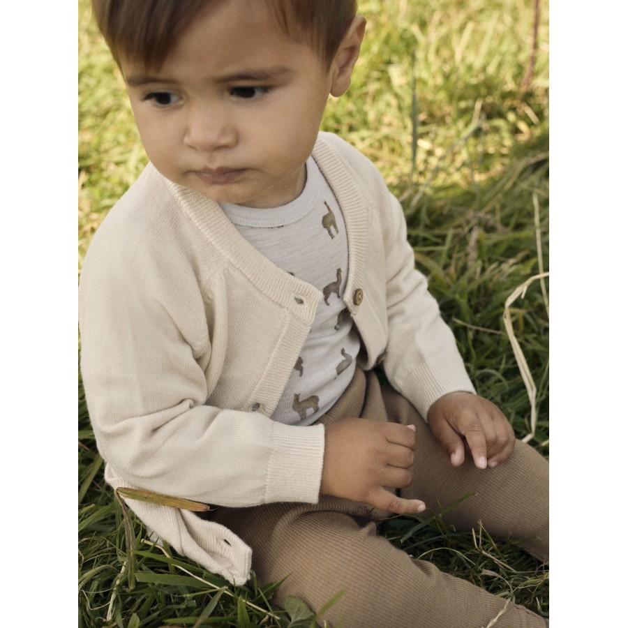 Lil' Atelier - Leggings - Uld - Noel - Tigers Eye - Billede 4