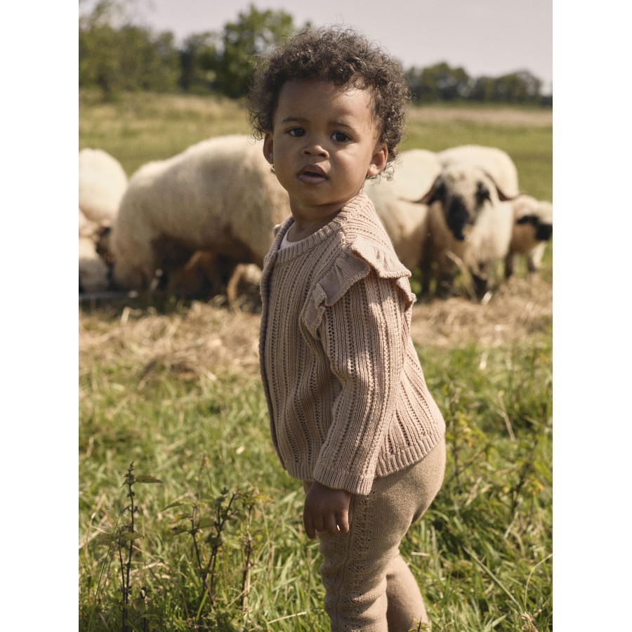 Lil' Atelier - Cardigan - Uld - Nomo - Roebuck - Billede 4