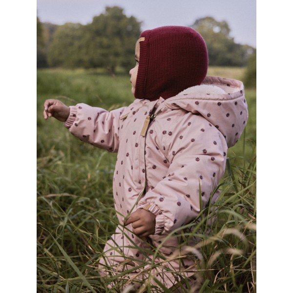 Lil' Atelier - Baby Flyverdragt - Lasnow05 - Misty Rose