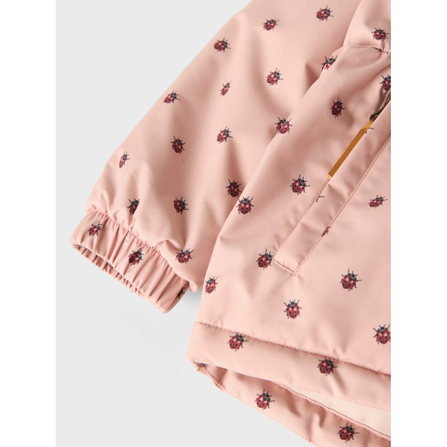 Lil' Atelier - Vinterjakke - Lasnow - Misty Rose Ladybug - Billede 5