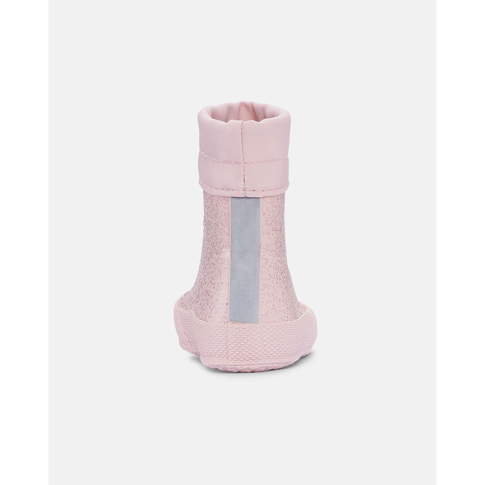 Bundgaard - Starter Termo Gummistøvle - Malik - Old Rose Sparkle - Billede 2