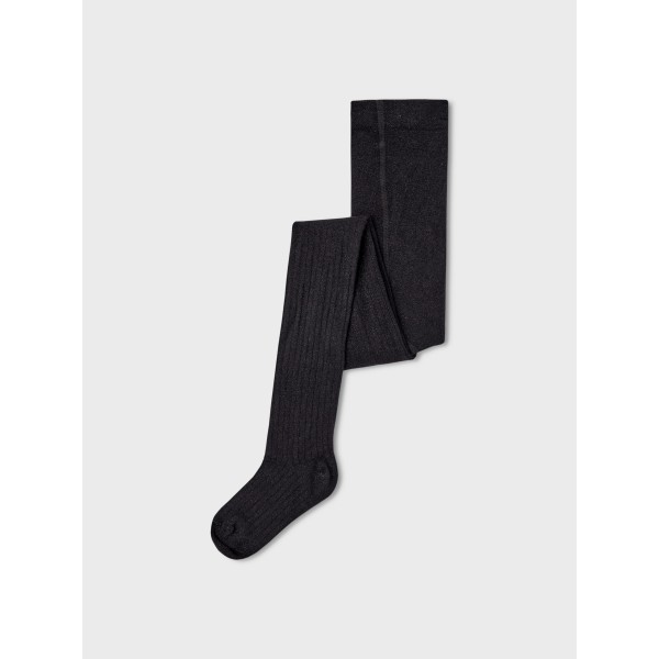 Name It - Strømpebuks - Glitter Rib - Black
