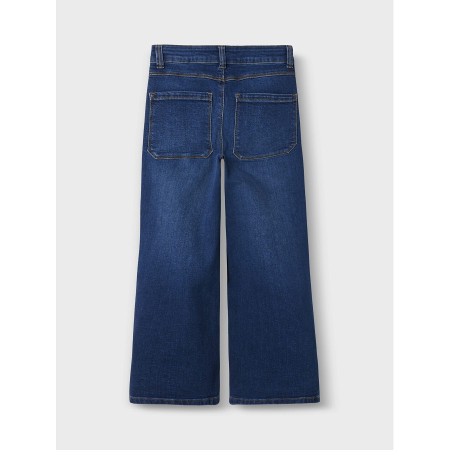 Name It - Jeans - Polly Wide - Dark Blue Denim - Billede 5