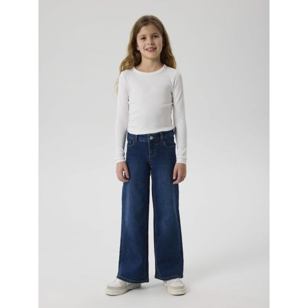 Name It - Jeans - Polly Wide - Dark Blue Denim