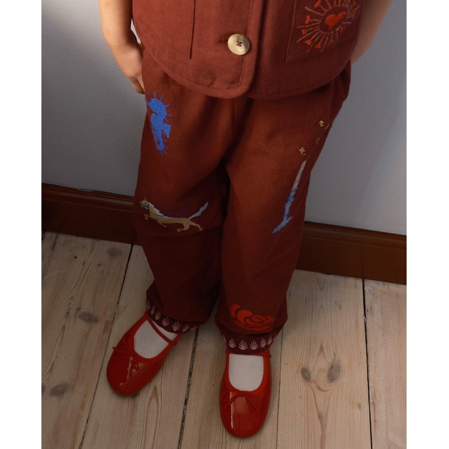 Sissel Edelbo Mini - Buks - Oda - Burgundy - Billede 4