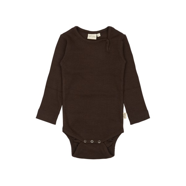 Petit Piao - Body - Rib Modal - Coffee Bean