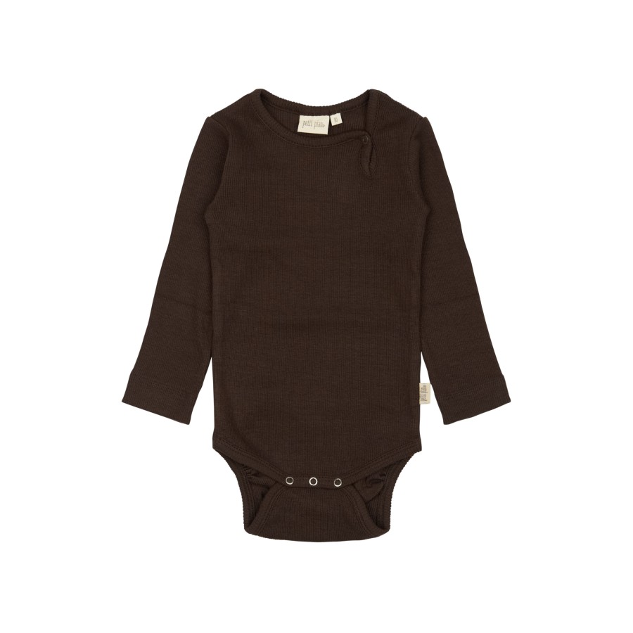 Petit Piao - Body - Rib Modal - Coffee Bean