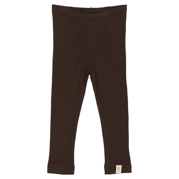 Petit Piao - Leggings - Rib Modal - Coffee Bean