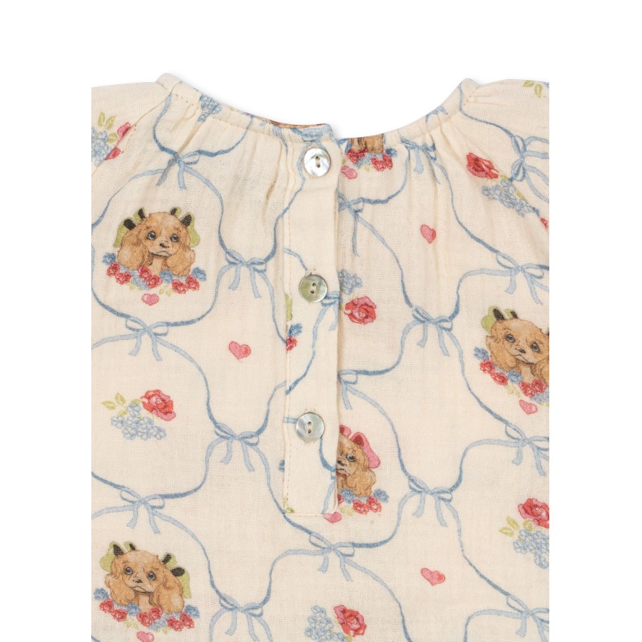 Konges Sløjd - Bluse - Coco - Puppy - Billede 3