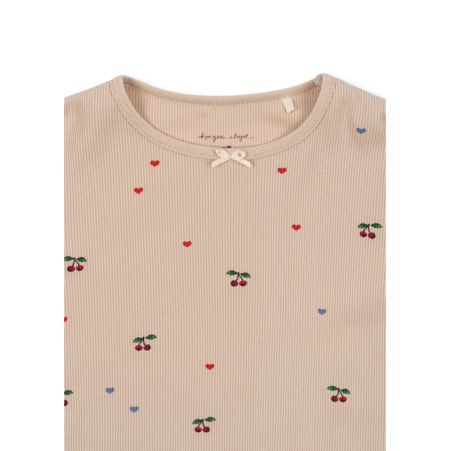 Konges Sløjd - Bluse - Ella - Cherry Coeur Blush - Billede 3