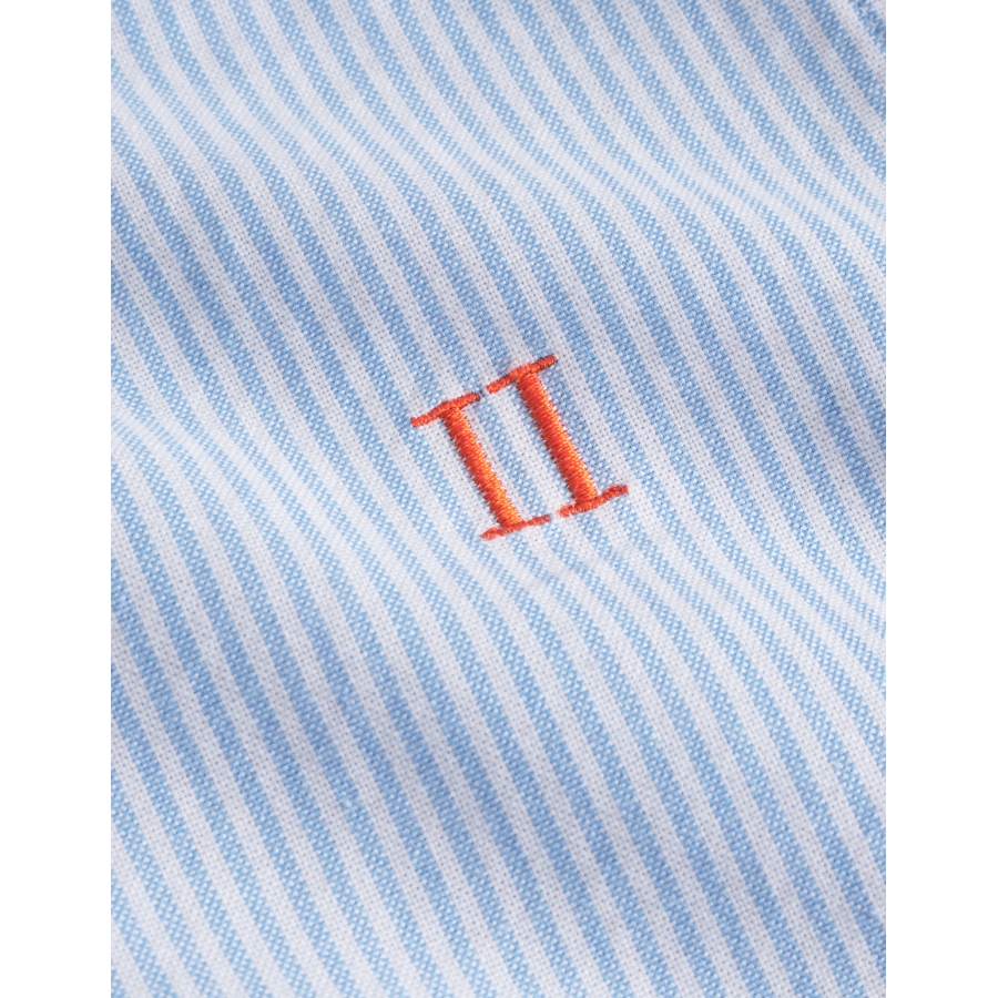 Les Deux - Skjorte - Konrad Oxford Stripe - Light Blue White - Billede 3
