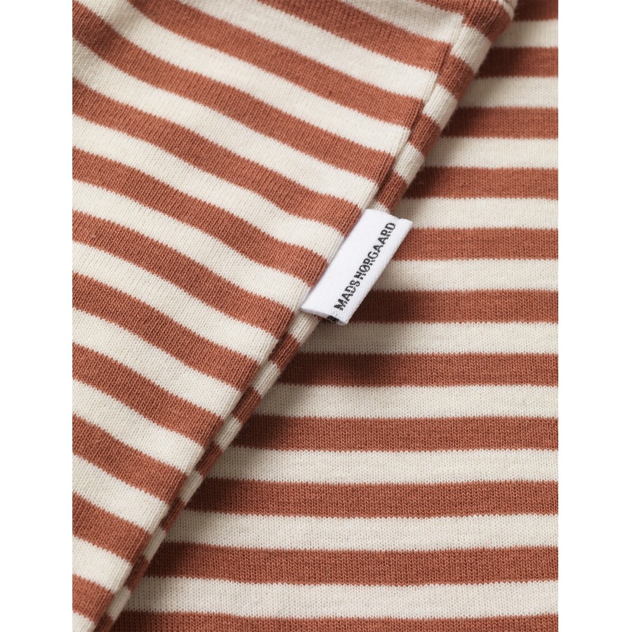 Mads Nørgaard - Leggings - Soft Duo Striped - Cedar Wood Vanilla Ice - Billede 3