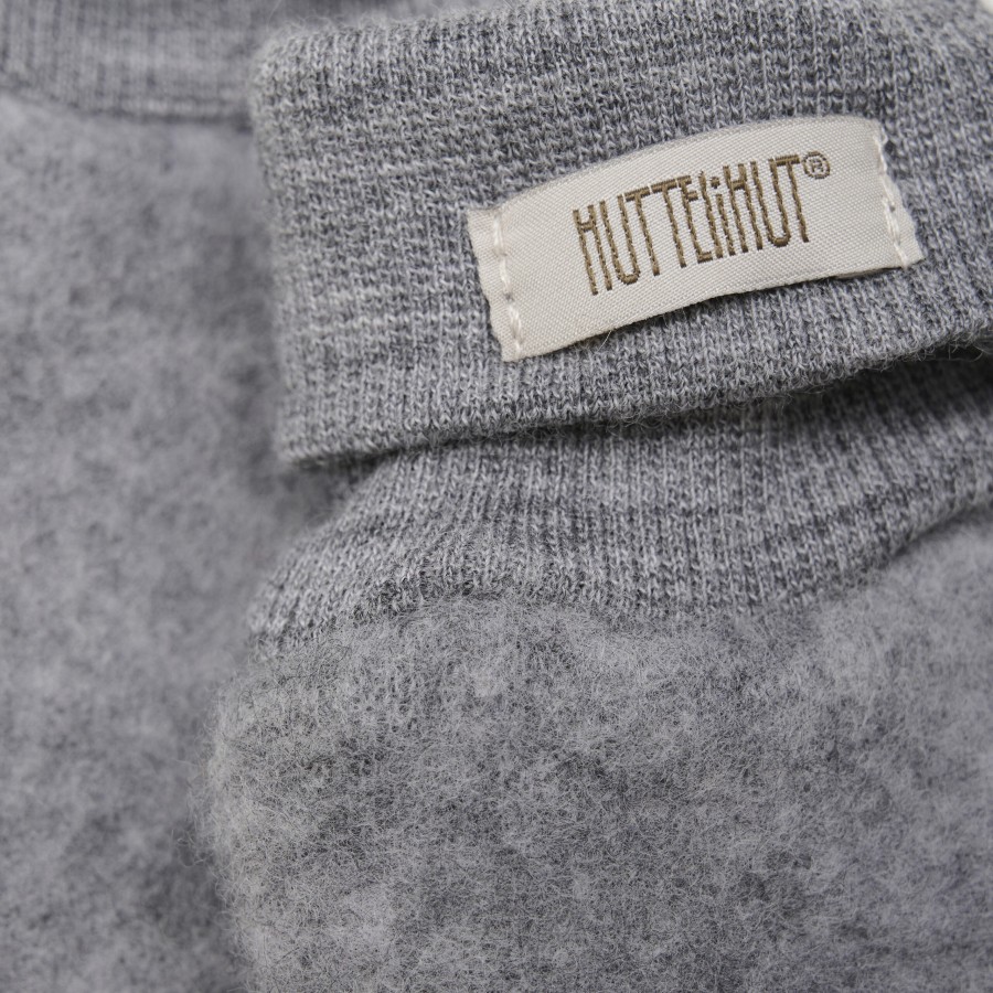 Huttelihut - Fleece Luffer - Medium Grey Melange - Billede 3