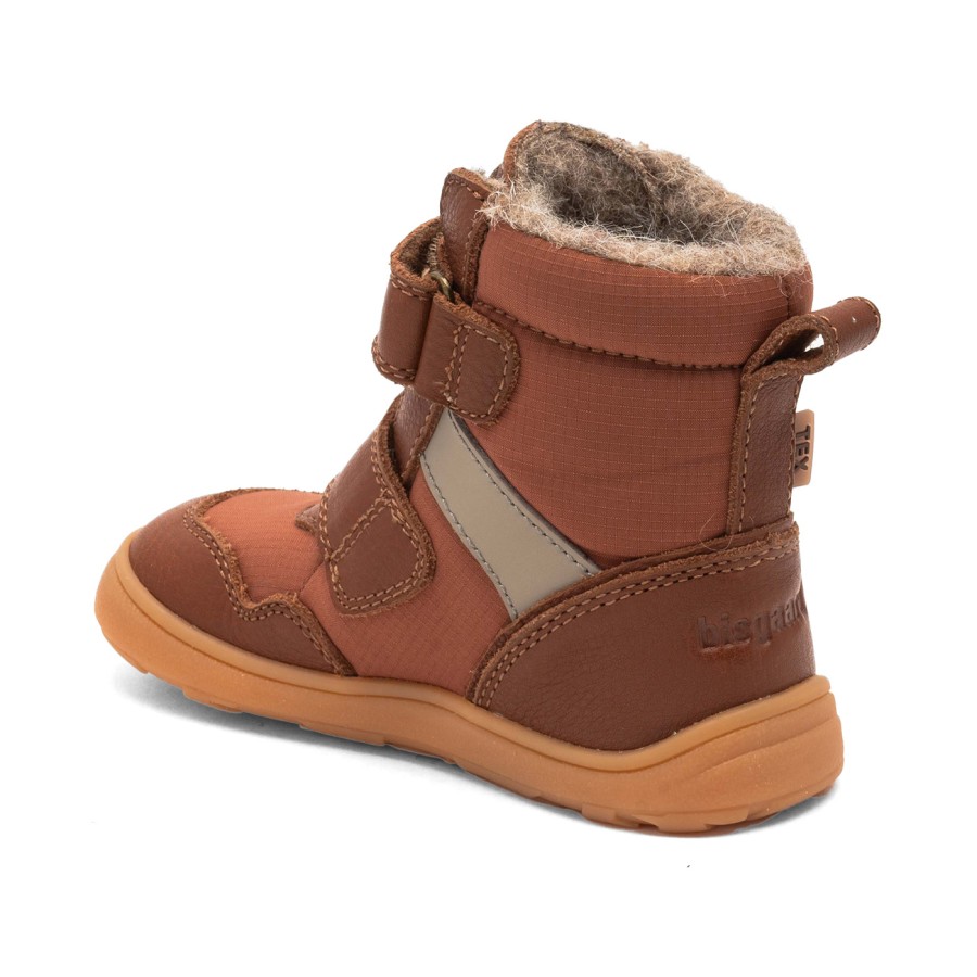 Bisgaard - Barfods Vinterstøvle - Timo TEX - Brown - Billede 2