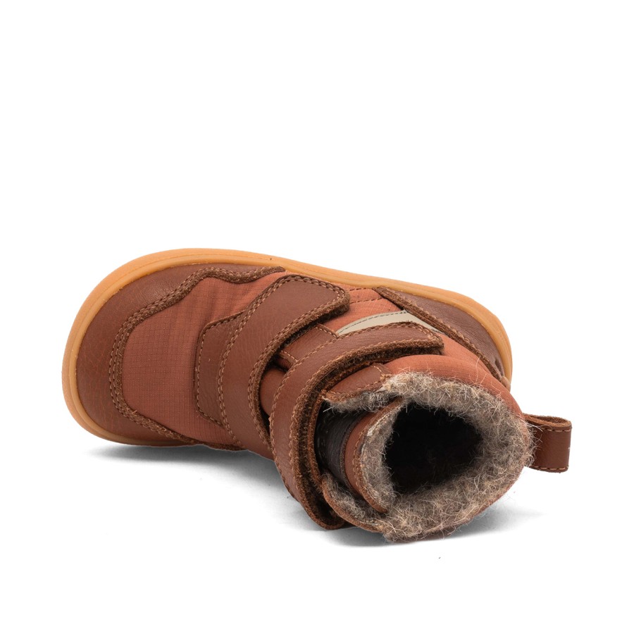 Bisgaard - Barfods Vinterstøvle - Timo TEX - Brown - Billede 4