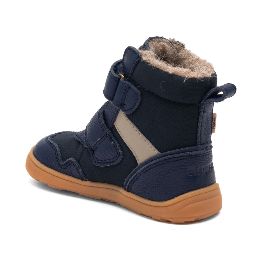 Bisgaard - Barfods Vinterstøvle - Timo TEX - Navy - Billede 2
