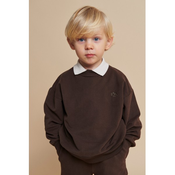 Copenhagen Colors - Sweatshirt - Classic - Brown Melange