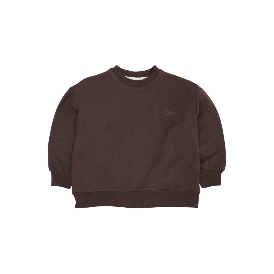 Copenhagen Colors - Sweatshirt - Classic - Brown Melange - Billede 4