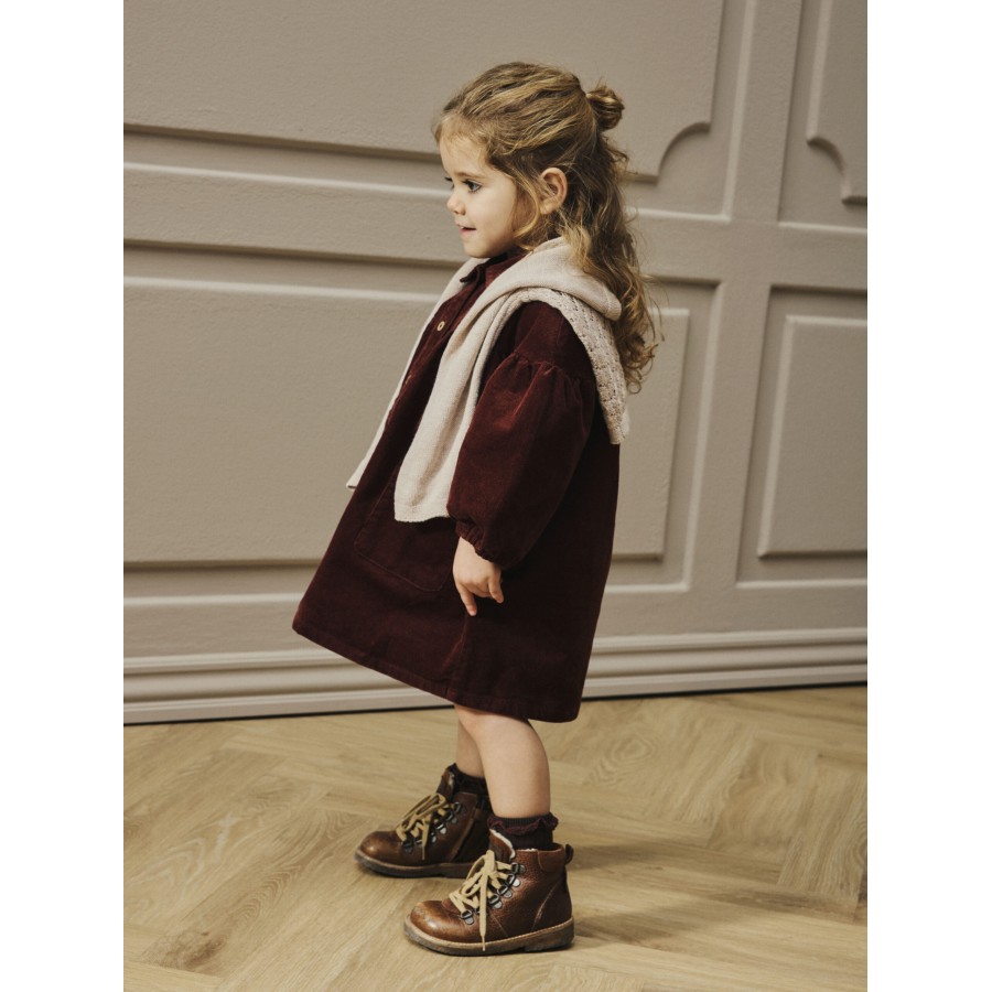 Lil' Atelier - Kjole - Bert - Hot Chocoloate - Billede 4