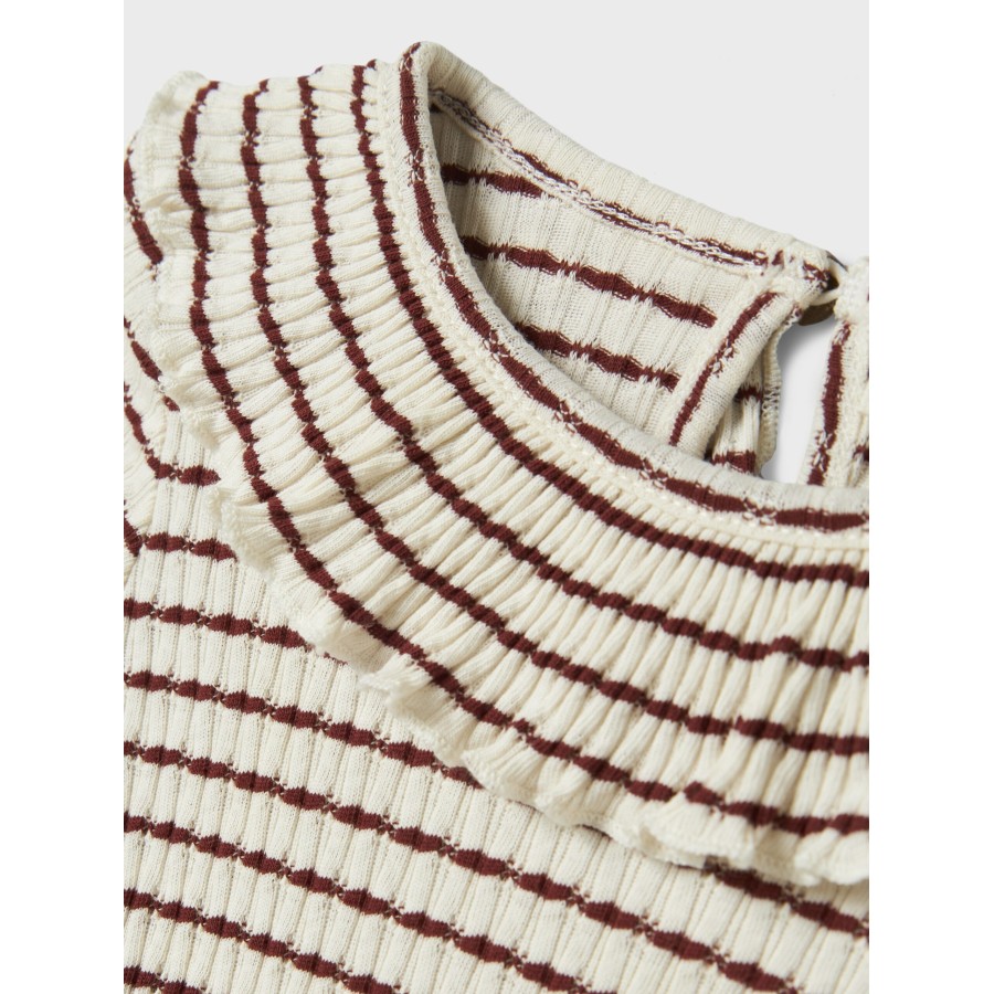 Lil' Atelier - Bluse - Sophia - Hot Chocolate - Billede 3