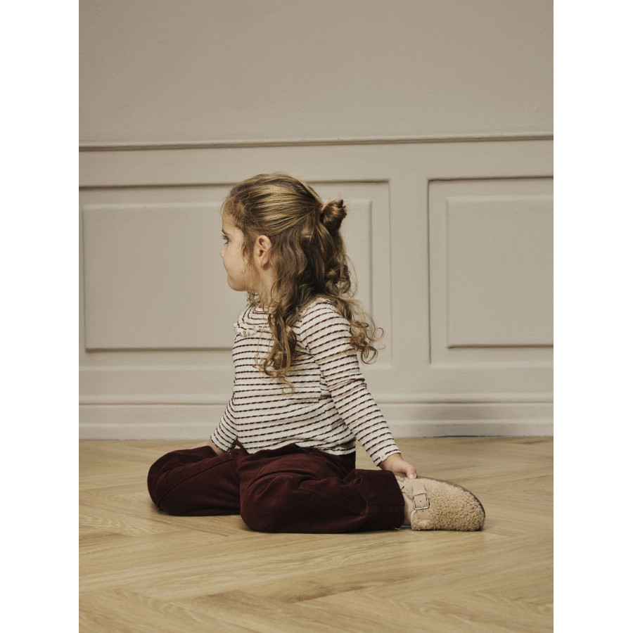 Lil' Atelier - Bluse - Sophia - Hot Chocolate - Billede 2