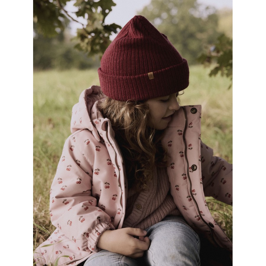 Lil' Atelier - Vinterjakke - Lasnow10 - Misty Rose Cherry - Billede 6